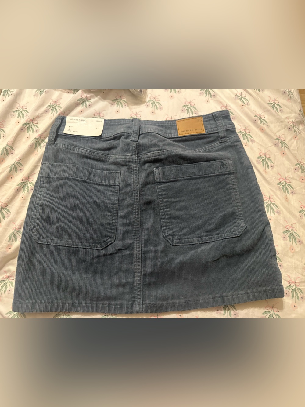 American Eagle Outfitters NWT Corduroy Mini Skirt - Picture 2 of 8